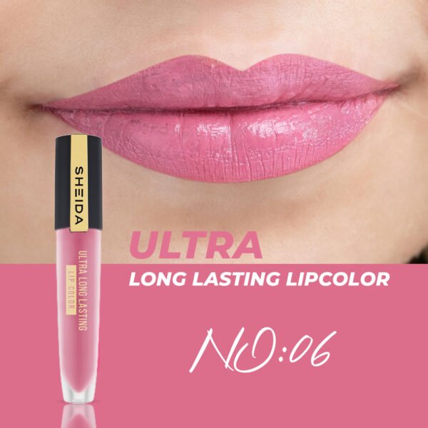 SHIEDA Ultra Long Lasting Liquid Lip Color  No: 6